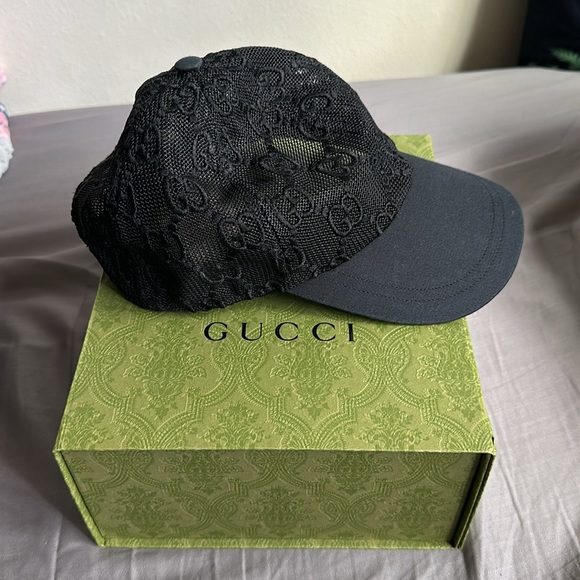 Gucci Mesh Embroidered Hat - Picture 10 of 11